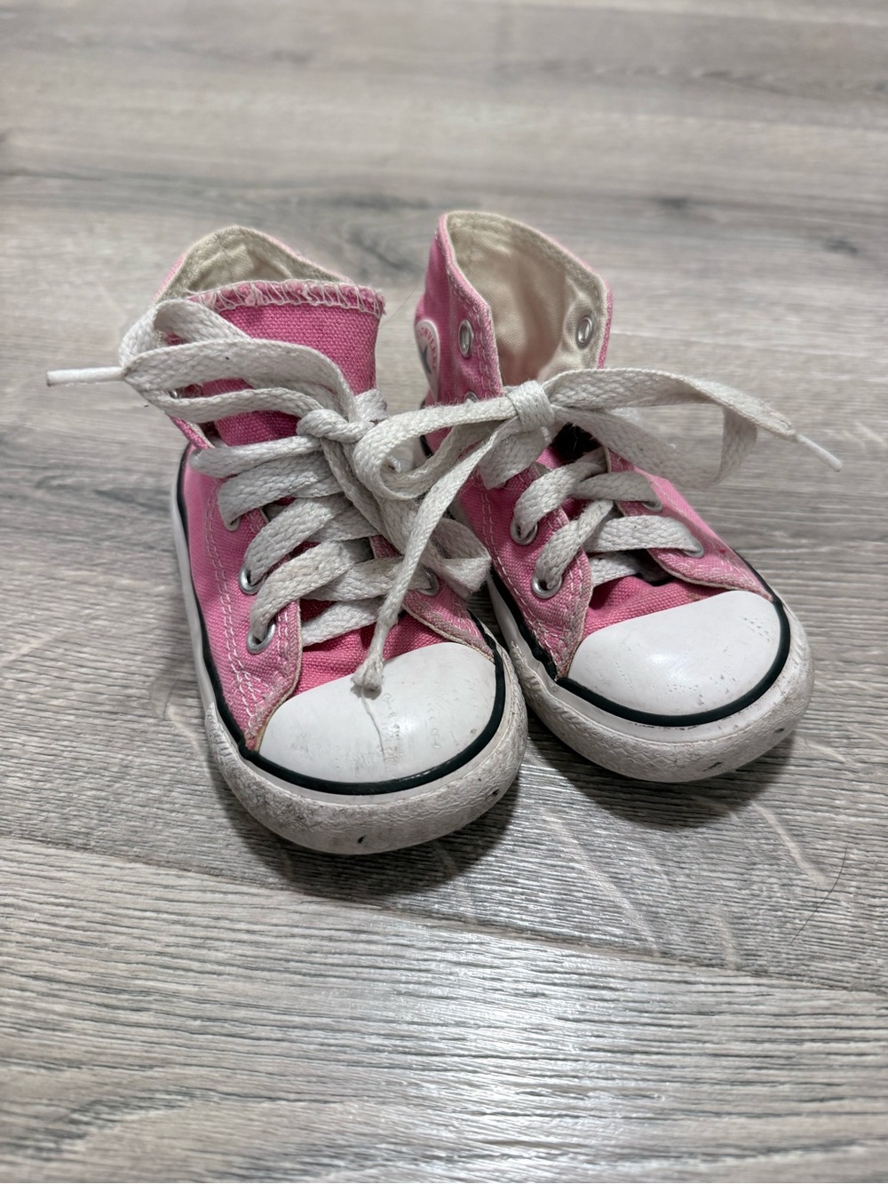 Converse Kids Pink High-Top Sneakers